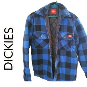 Dickies Work shacket Lumberjack fleece style